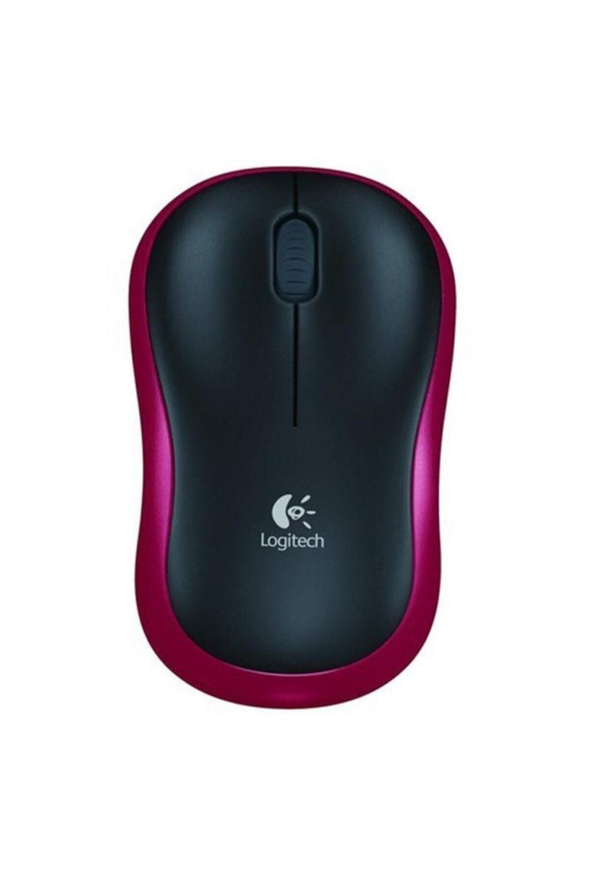 logitech M185 Kırmızı Kablosuz Mouse 910 002237