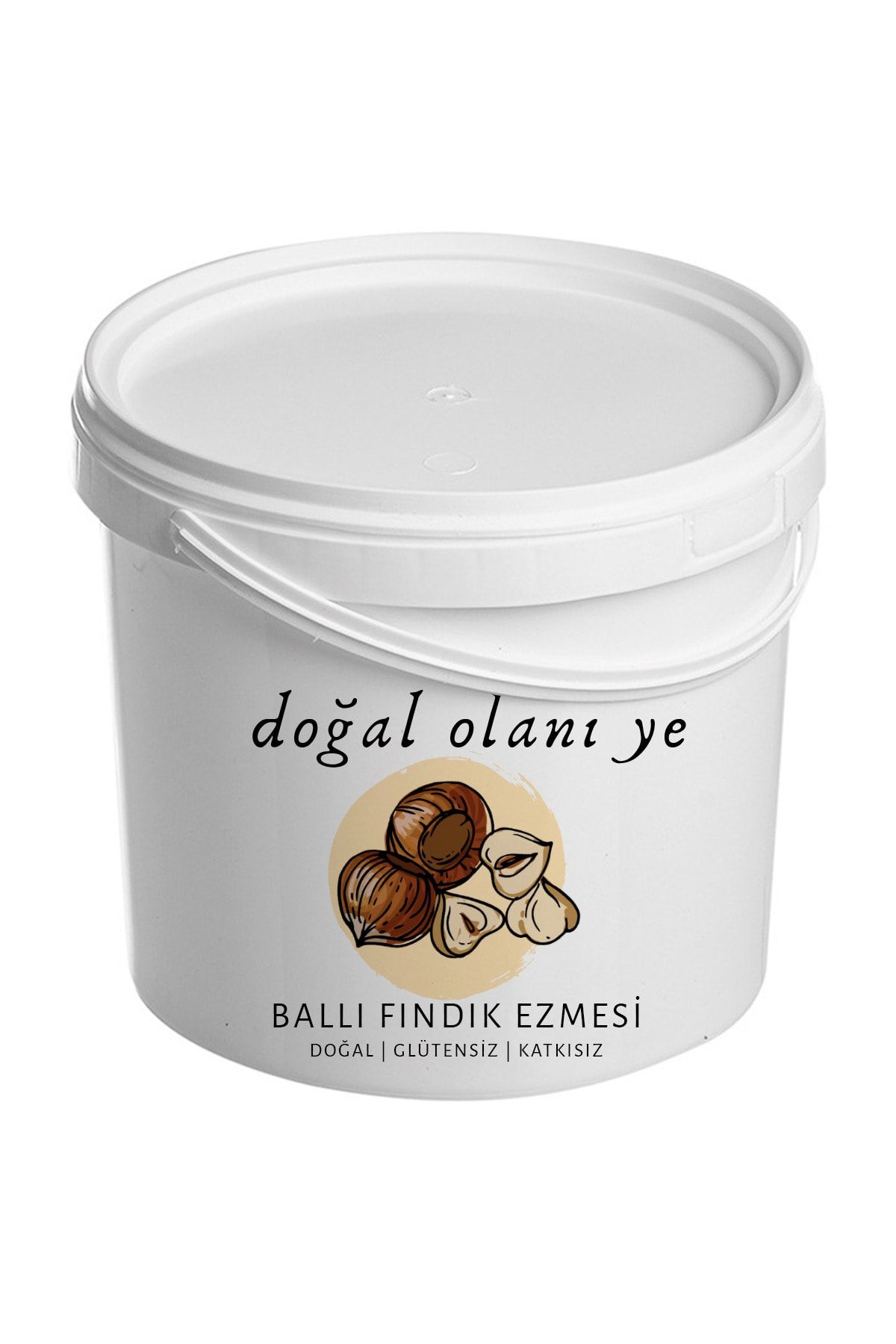 Doğal Olanı Ye Doğal Ballı Fındık Ezmesi 1kg
