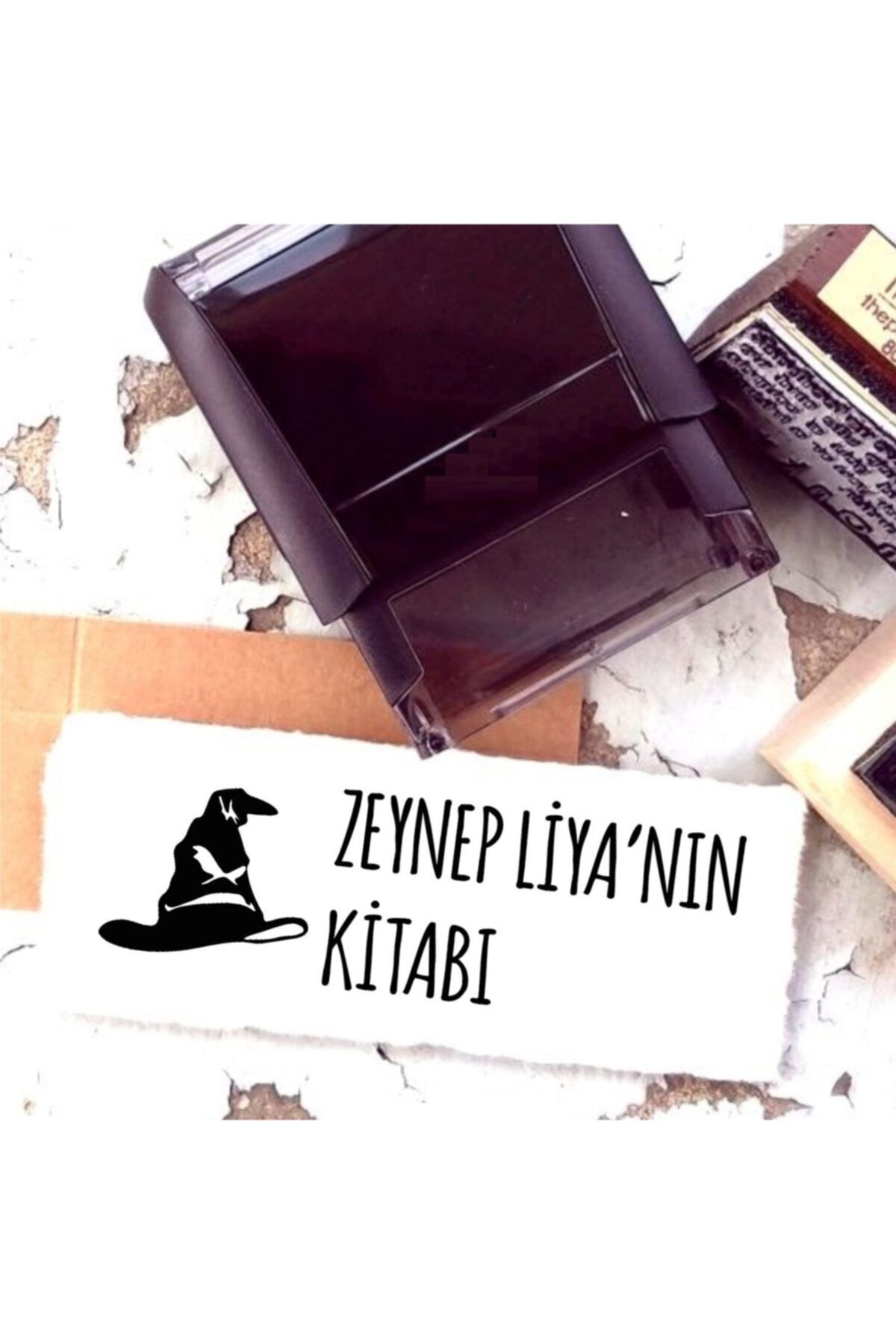 EHediyeci Tasarım Isim Yazılı Kitap Kaşesi -81