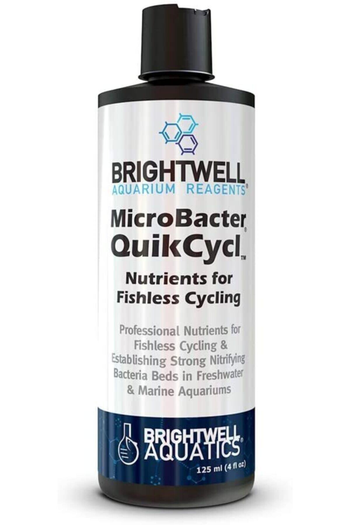 Brightwell Aquatics Brightwell Microbacter Quikcycl - Hızlı Döngü Için Bakteri Kültürü 125 Ml