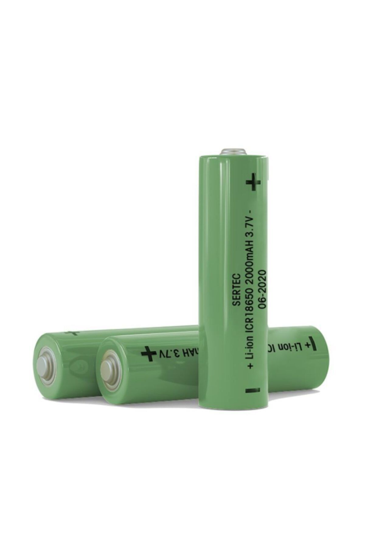 NVZ Sertec 18650 Li-ion 3.7 V 2000 Mah Şarj Edilebilir Pil