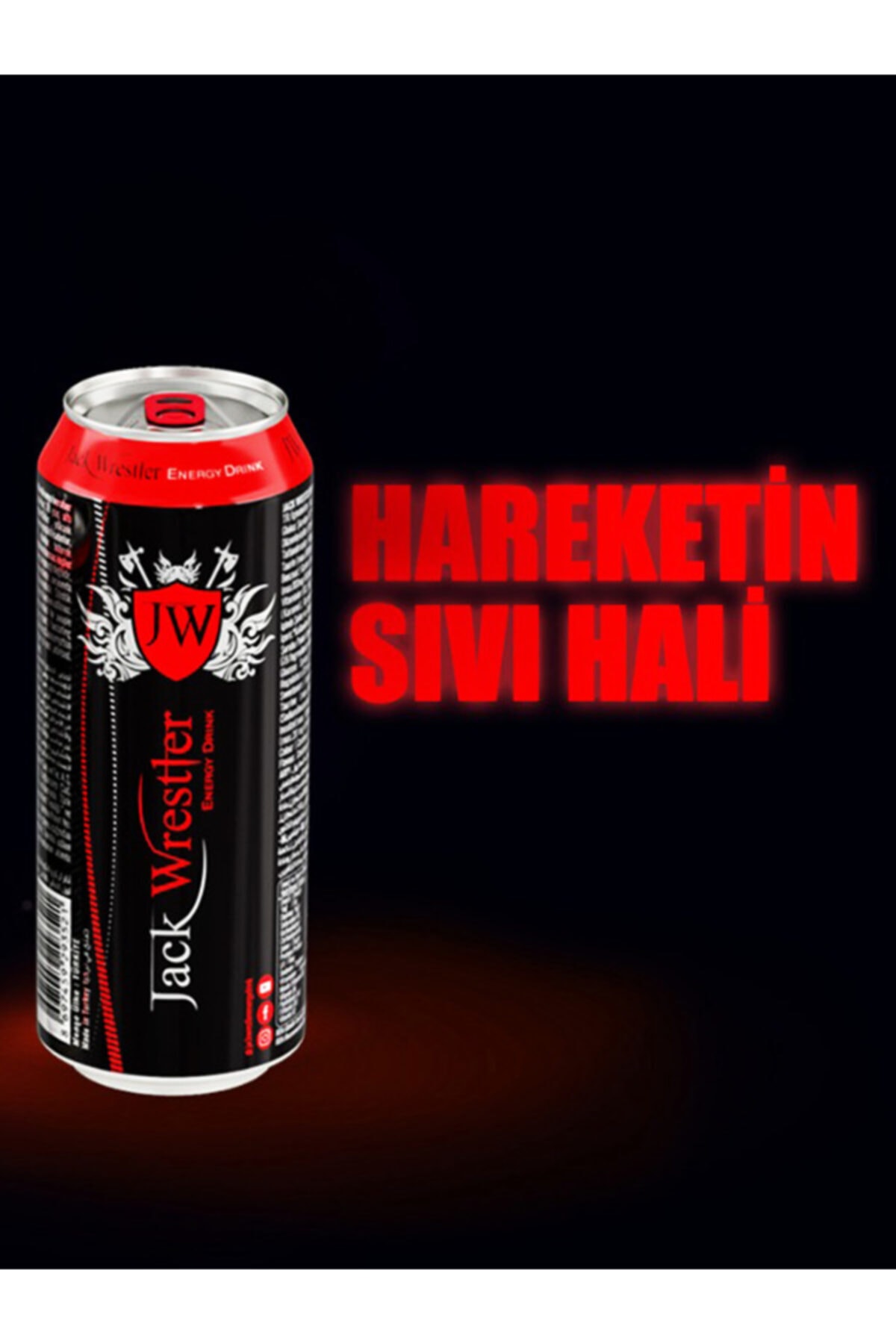 jack wrestler Enerji Içeceği 500 Ml