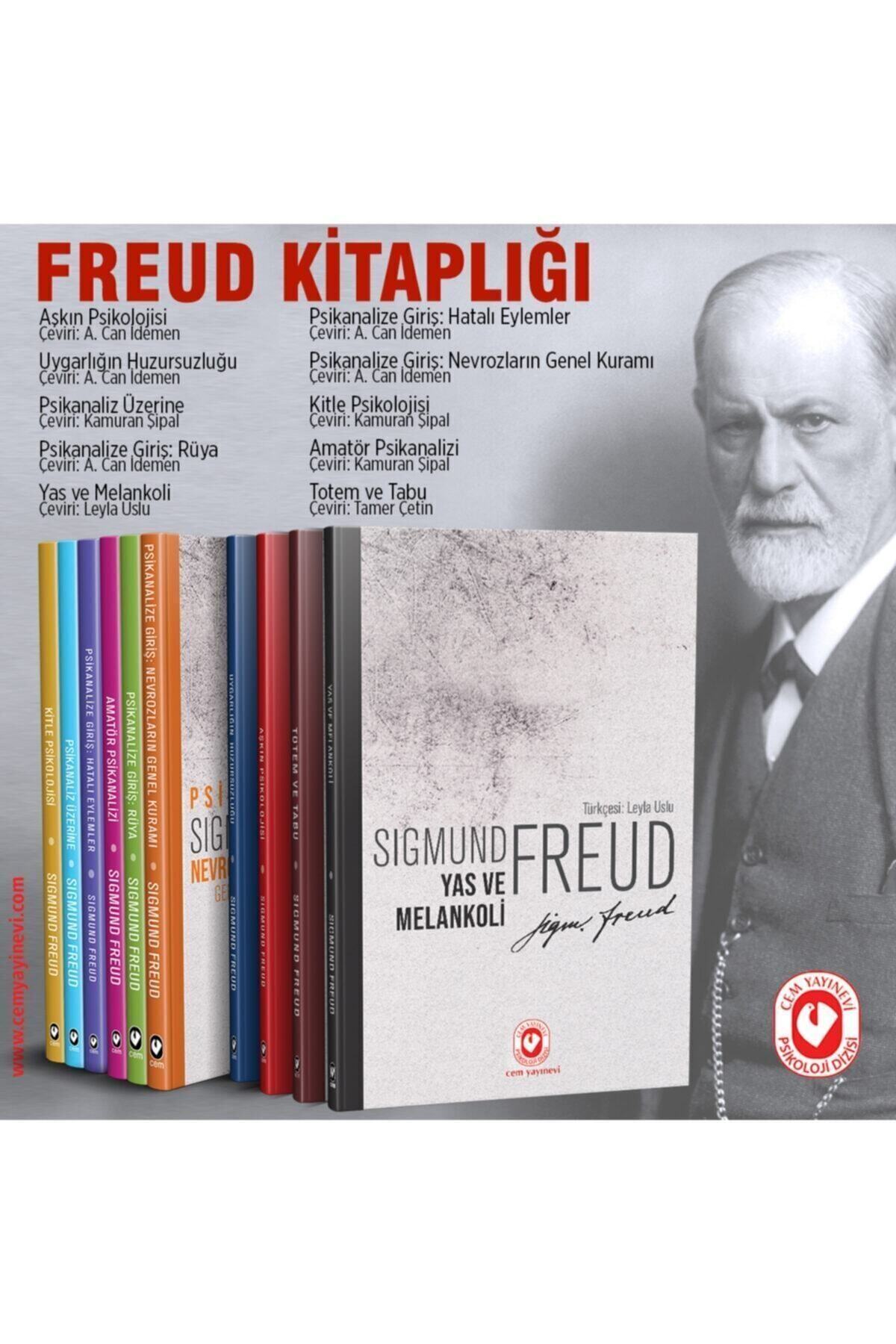 Cem Yayınevi Sigmund Freud Seti 10 Kitap