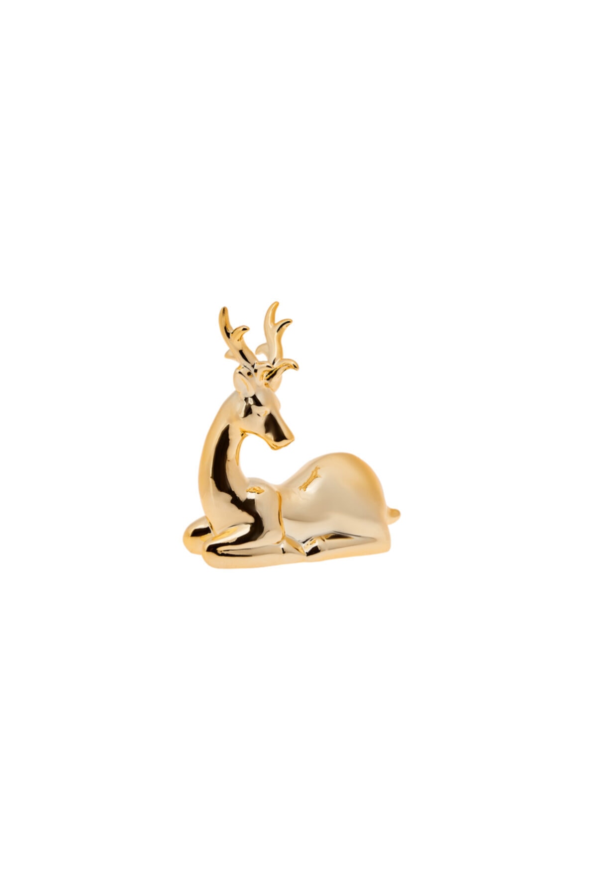 Karaca Home Sitting Deer Obje 13x13,8cm