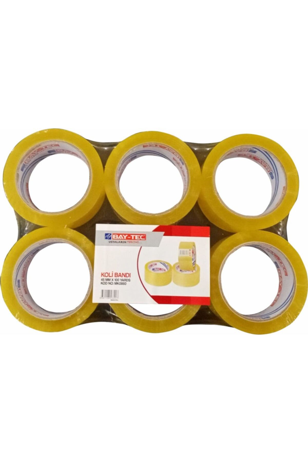 Baytec Bay-tec Koli Bandı 6 Adet 4,5cmx100 Metre