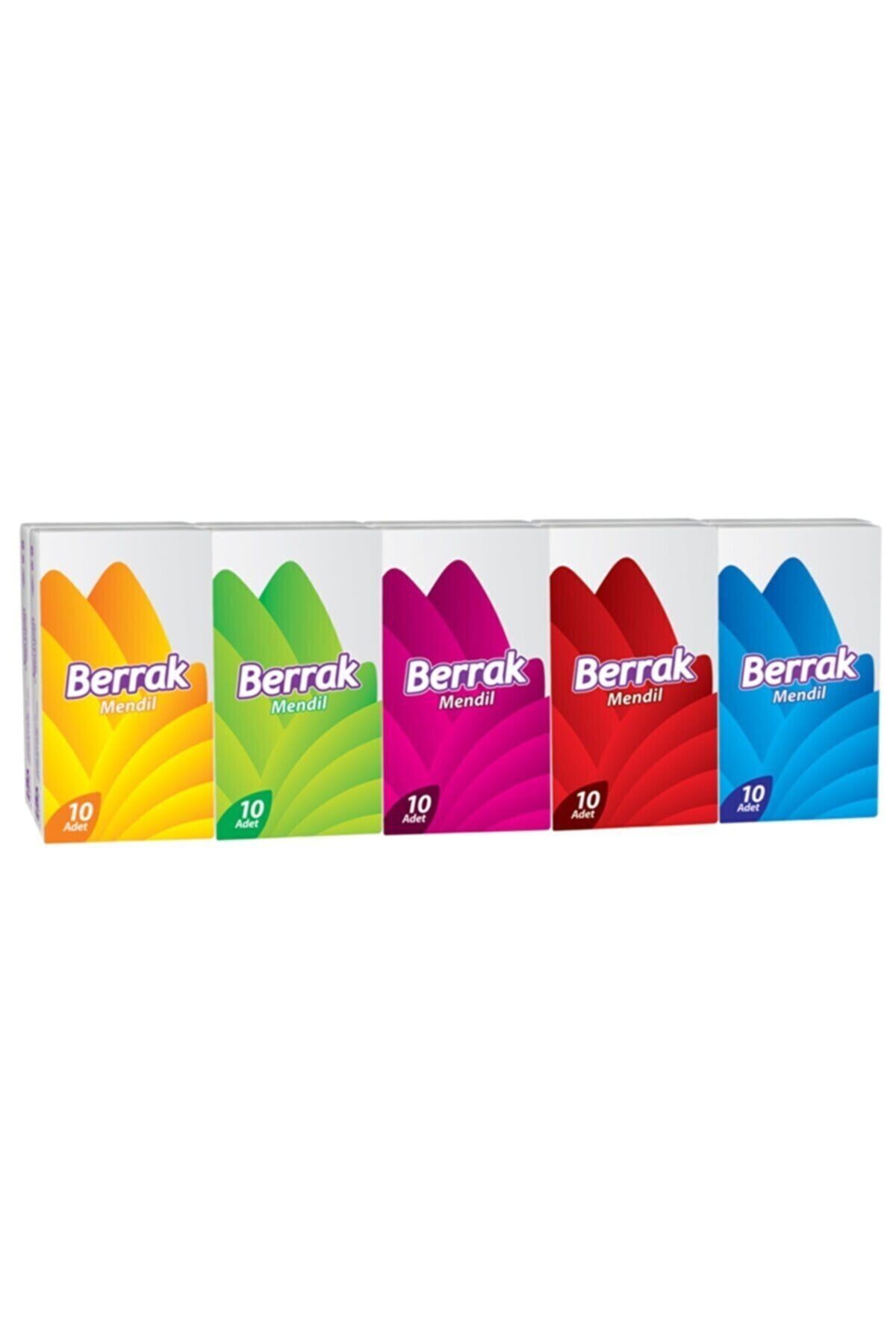 Berrak Kağıt Yumuşak Dayanıklı Kağıt Cep Mendili 10'lu 2 Paket