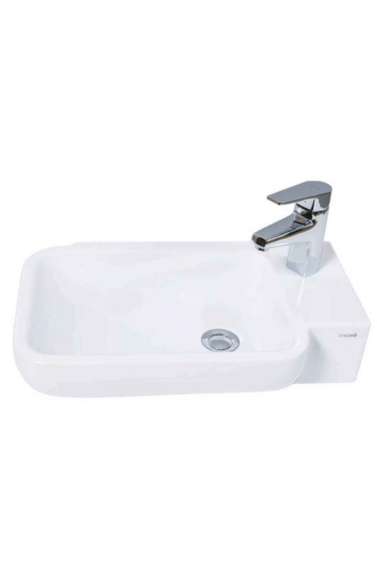 Creavit Elmas 33x53 Cm Tezgah Üstü Çanak Lavabo Tp027