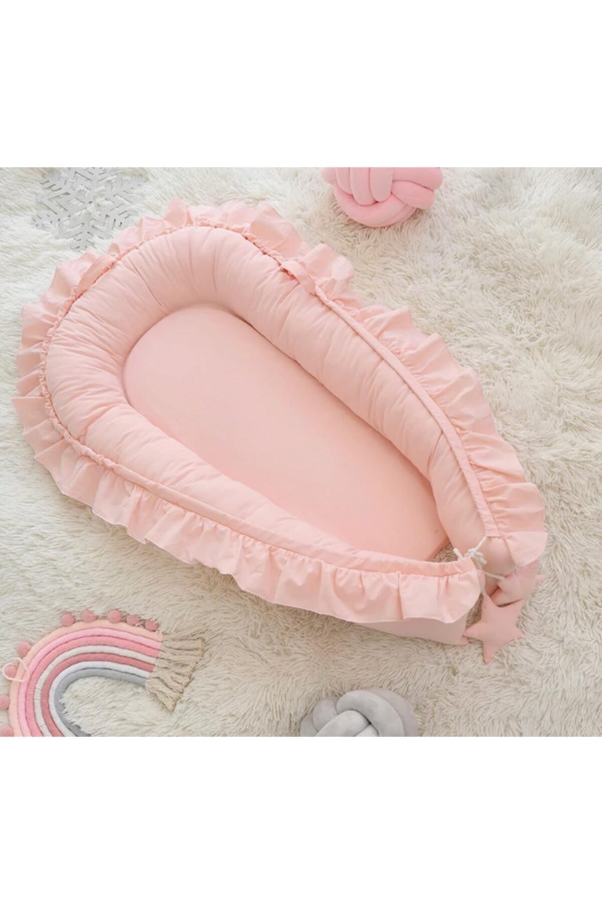 BABYNESTSOFFİCİAL Bebek Yuvası Anne Yanı Yatağı Ve Yastık