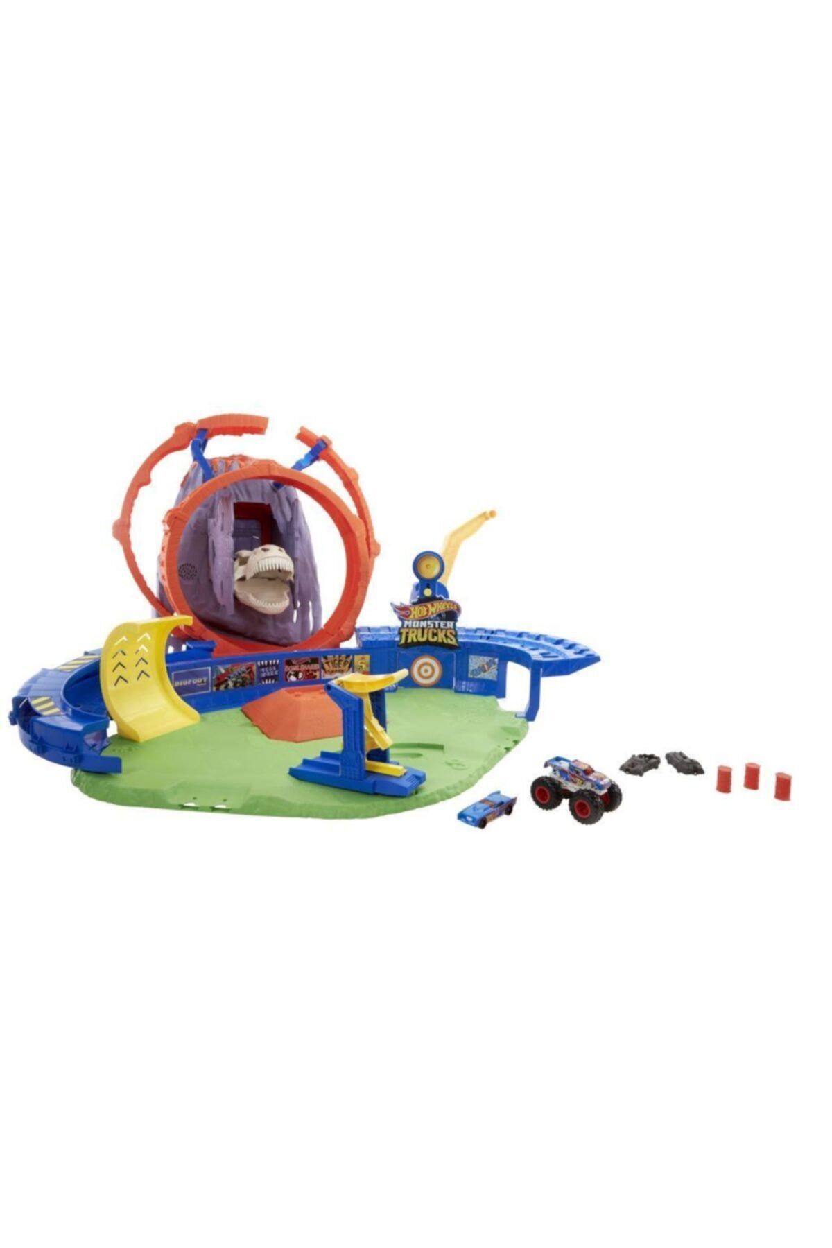 HOT WHEELS Monster Trucks Volkanik Alanda Macera Oyun Seti Gyl14
