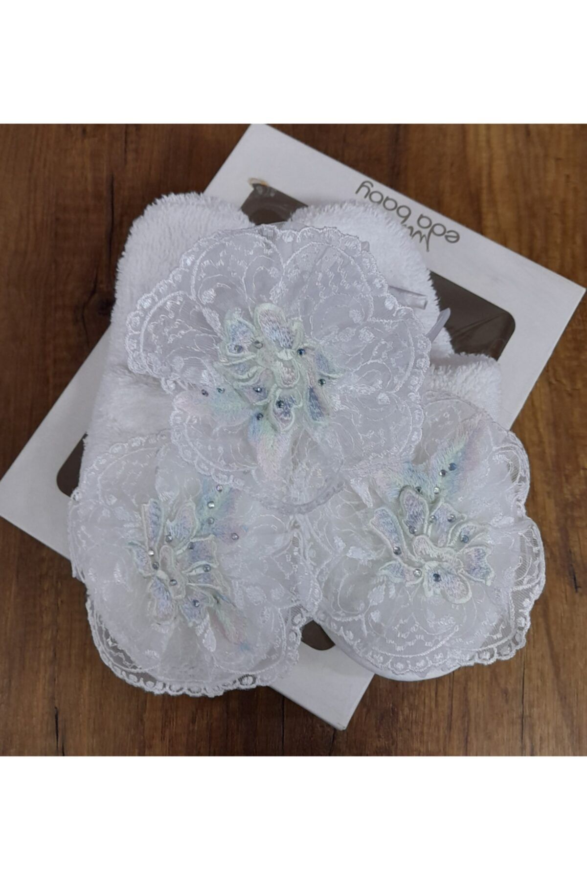 Eda Baby Lohusa Terlik Taç Set