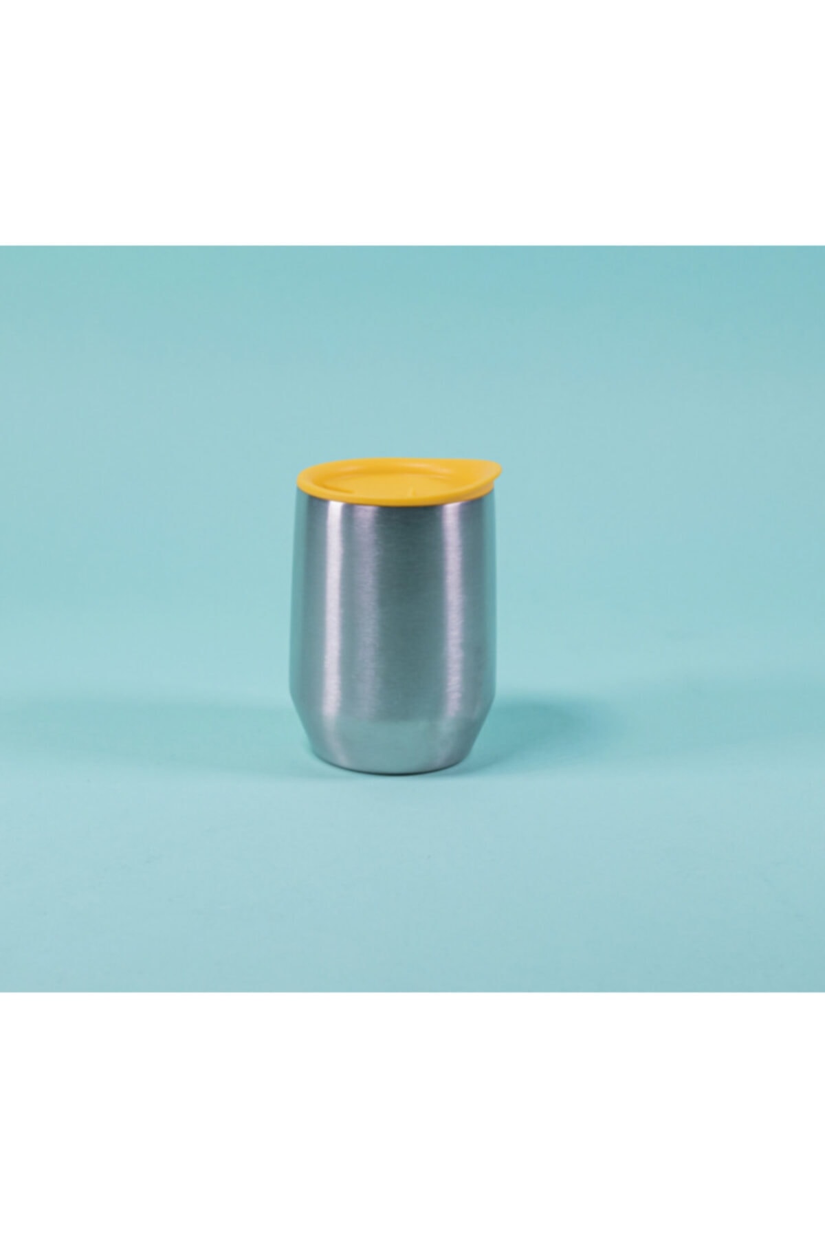 Hario Mio Love Mug-paslanmaz Çelik Bardak Sarı Kapak