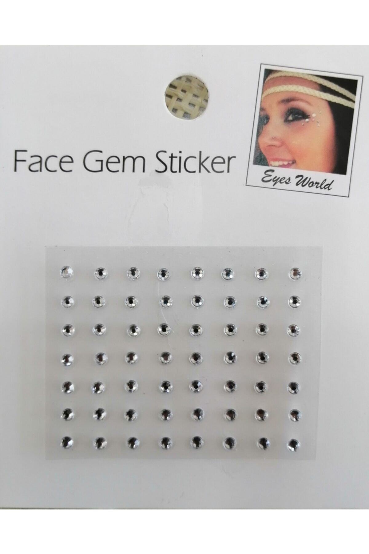 GÜLPEŞE Vücut Ve Yüz Taşı Stickers Nokta055