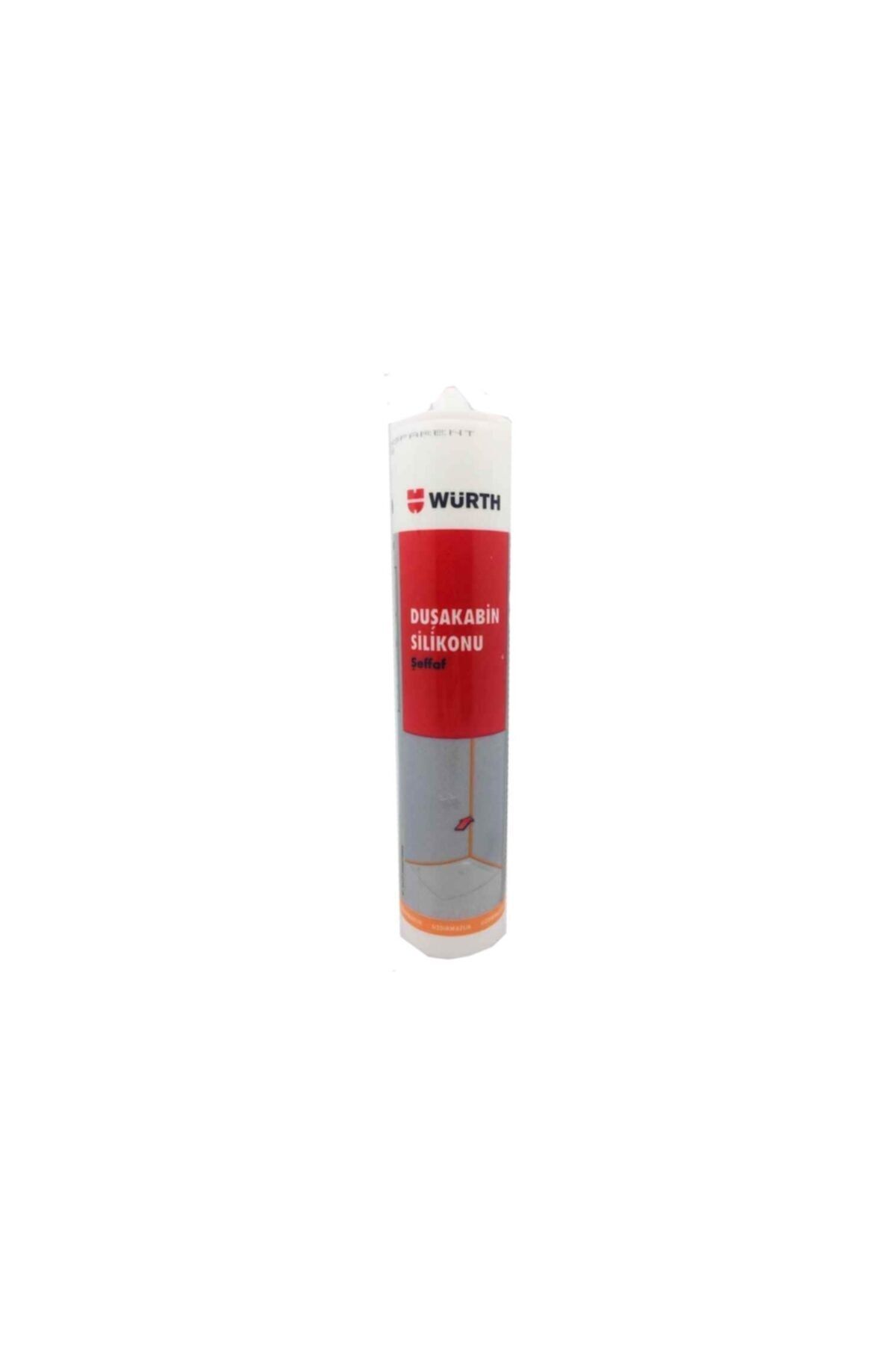 Würth Duşakabin Silikonu 310 ml Şeffaf