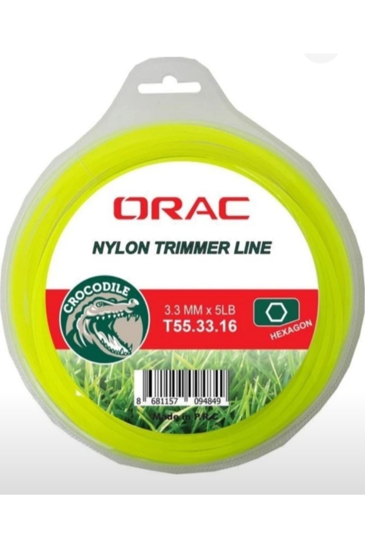 Orac Motorlu Tırman Misinası Altı Köşe 3.3 Mm 46 Metre