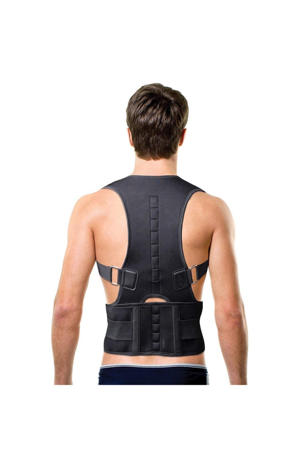 Ankaflex Spor Fitness Kemerli Dik Duruş Korsesi Bel Omuz Sırt Kemeri Aparatı