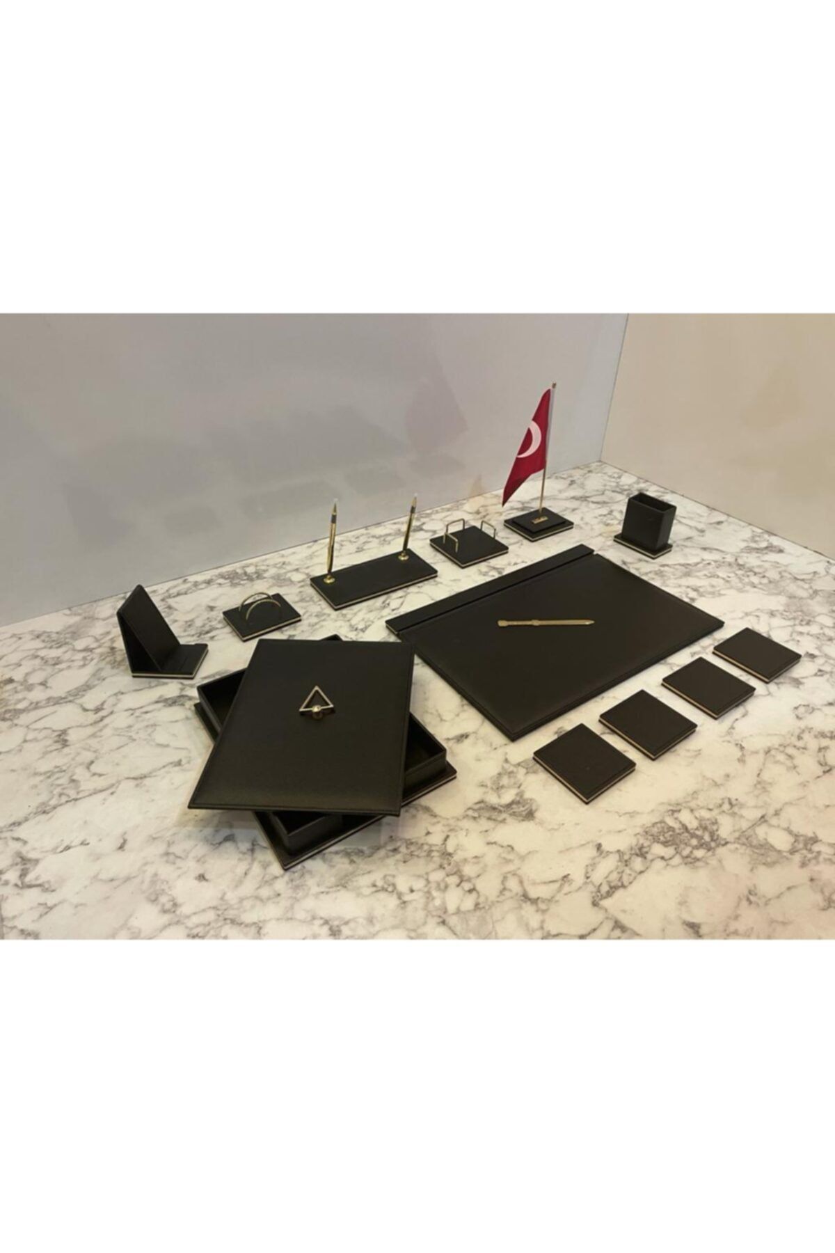 OSMANLI OFİS MOBİLYALARI Titan Masa Üstü Sümen Takımı