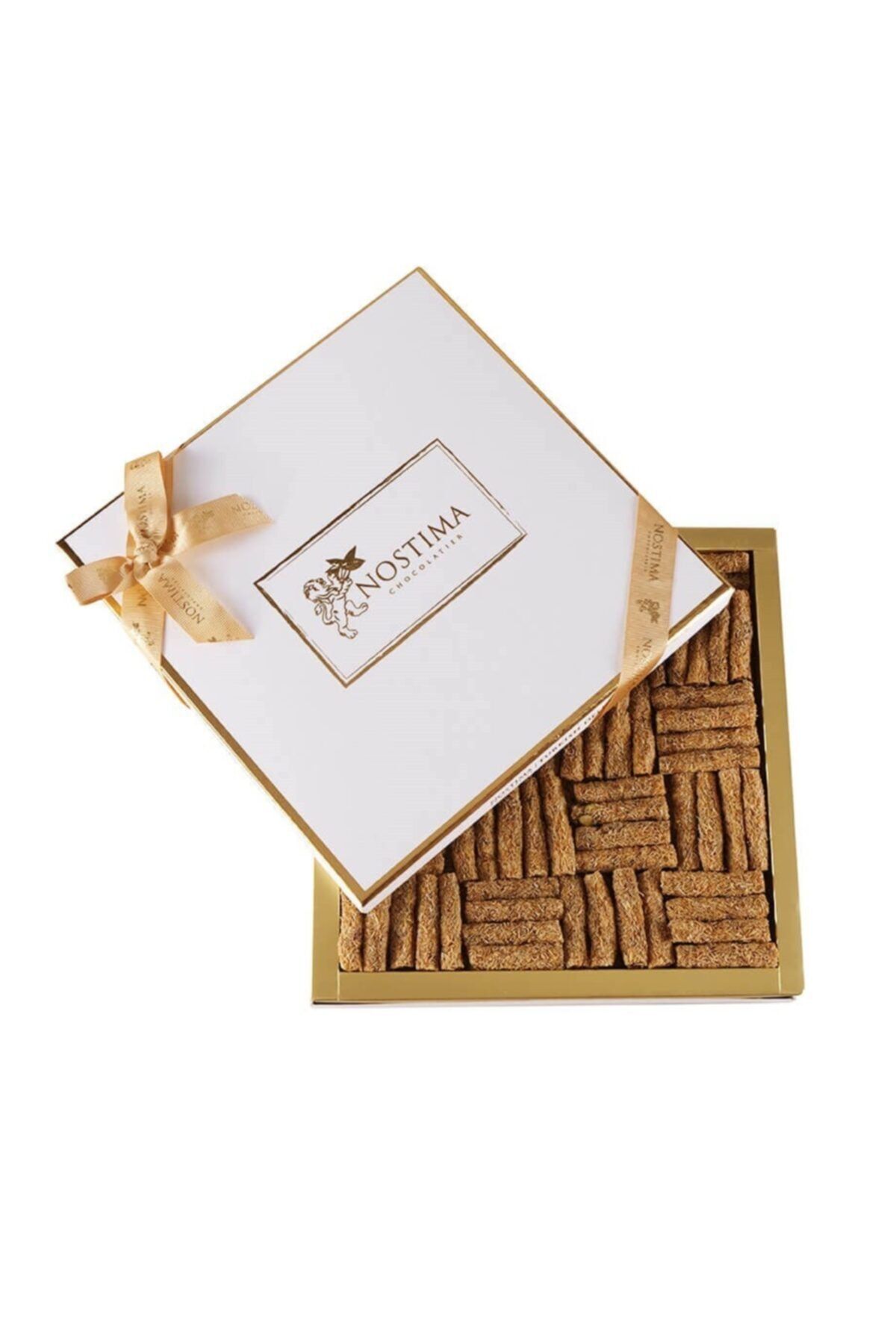 Nostima 1200gr Kadayıflı Fıstıklı Deluxe Lokum