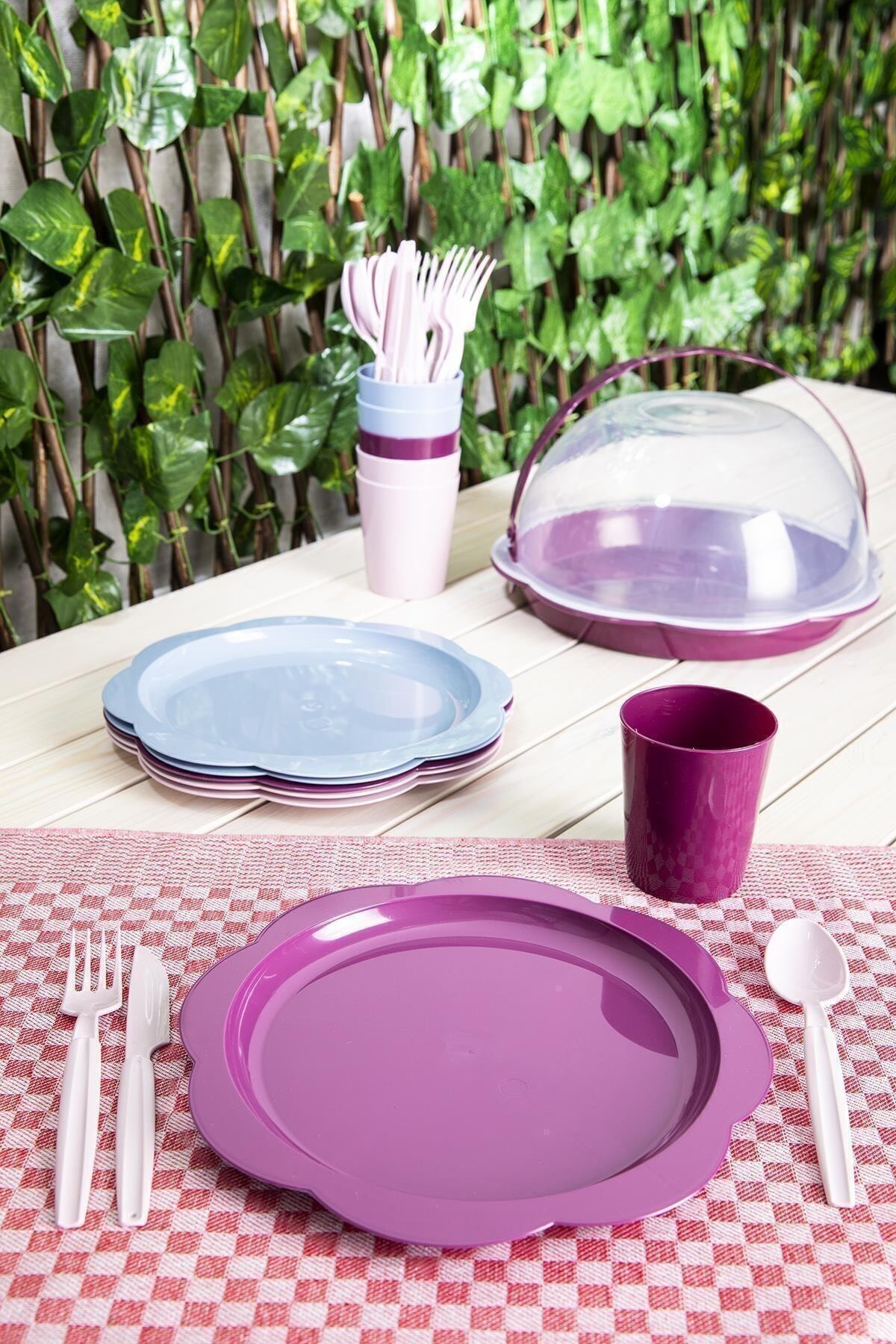 CHEAP STORE Papatya Piknik Seti 32 Parça