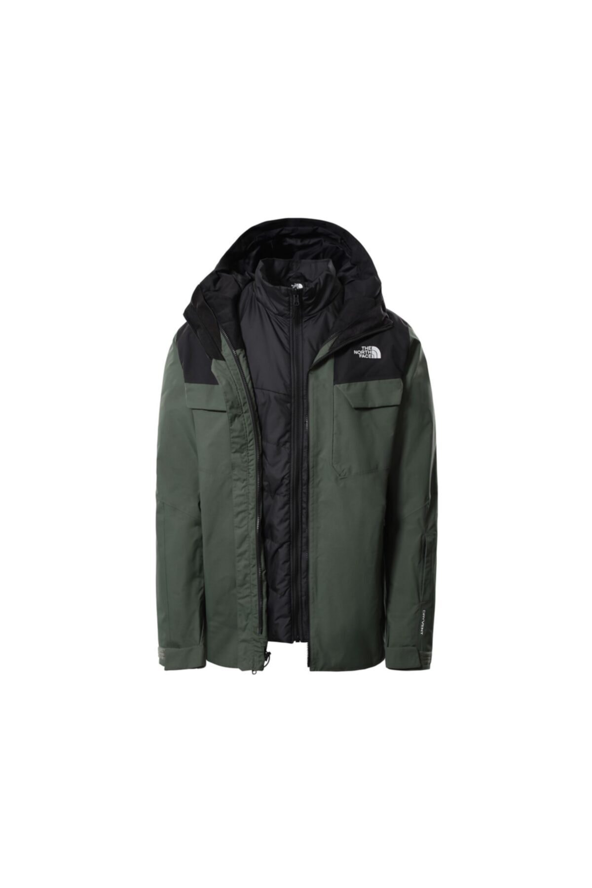 THE NORTH FACE M Fourbarrel Tri Jkt Erkek Outdoor Montu Nf0a3m4mwtq1 Yeşil