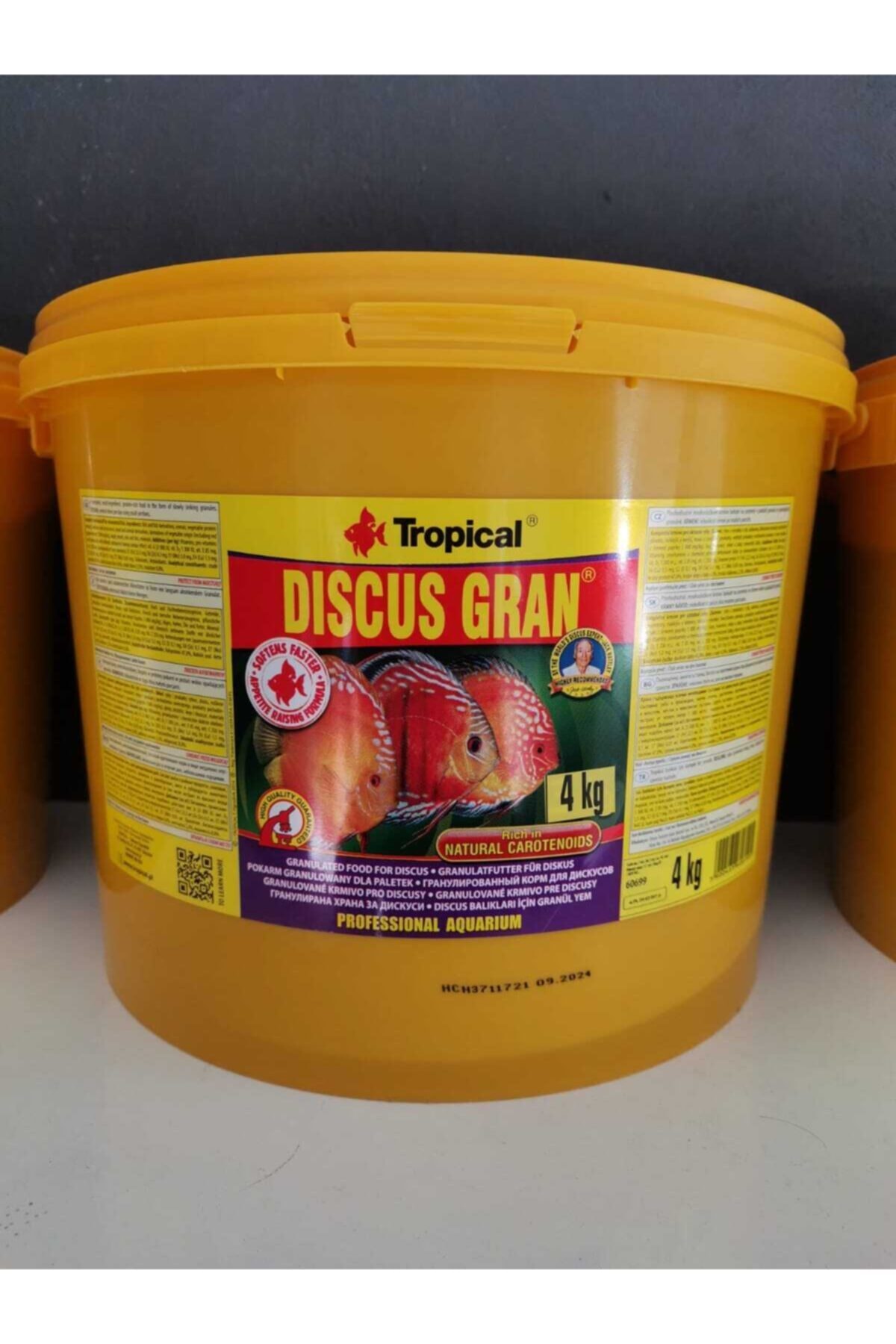 Tropical Tropıcal Discus Gran. 4 kg. Orijinal Kova Yem