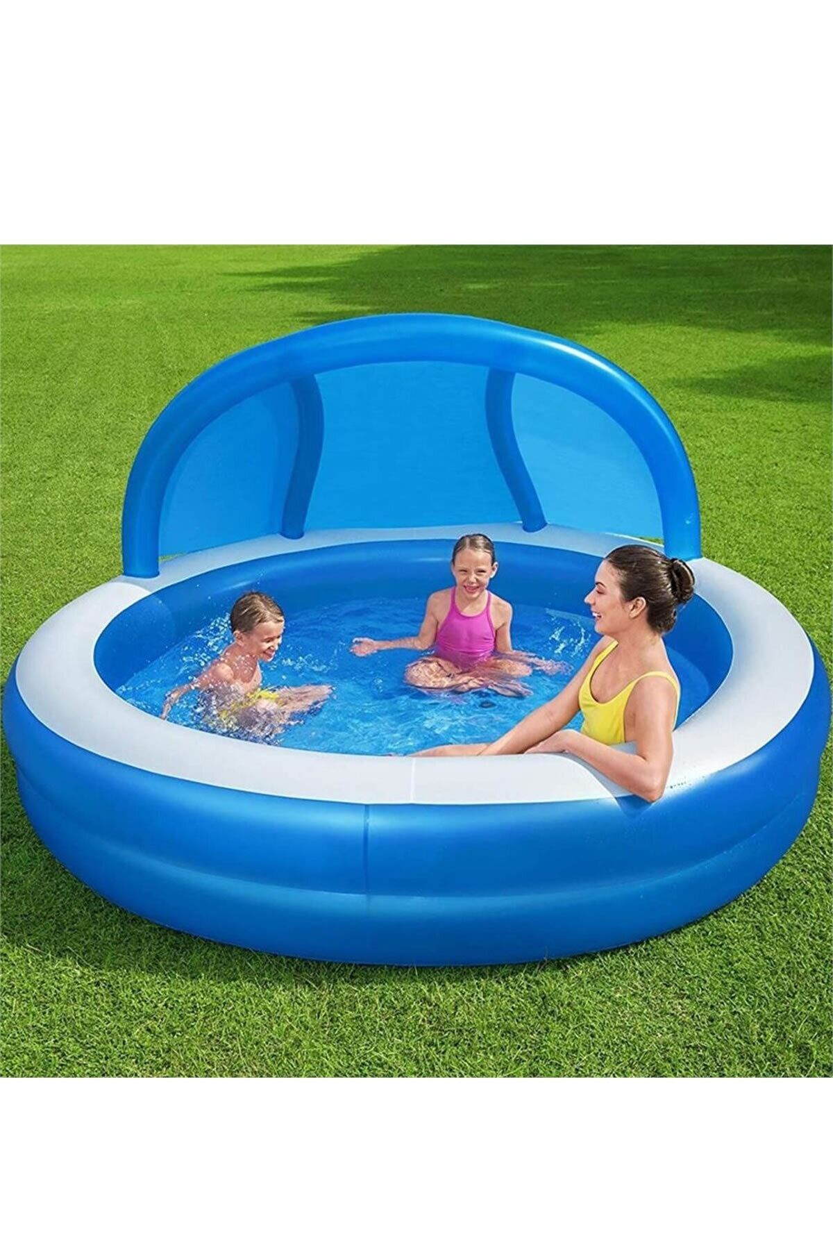 BESTWAY 241*241*140cm 2h Havuz