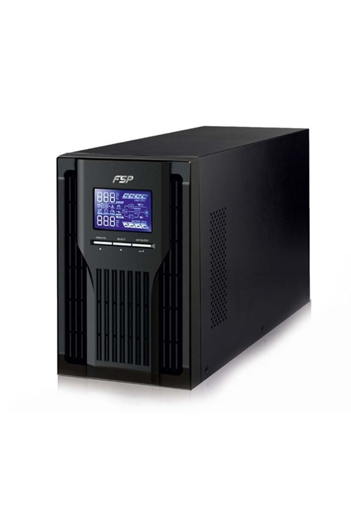 FSP Champ 1k 1 Kva Online Lcd Ekran Ups 2x9ah