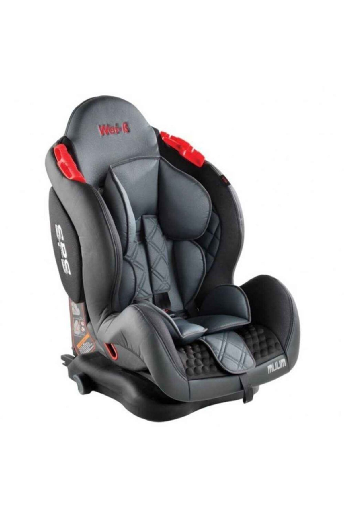 WeiB Weib Muum 9-36 Kg Isofixli Oto Koltuğu Gri