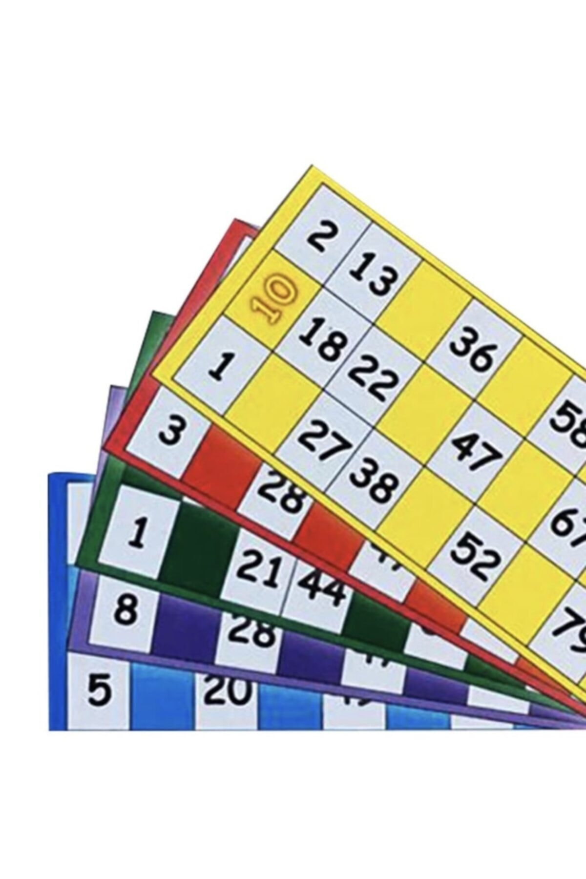 BAKTUĞ Tombala 20 Kart 90 Sayı