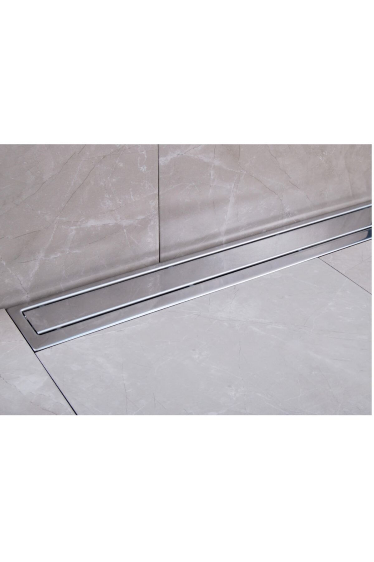 LUVA DRAINS 60 cm Deluxe Seri Paslanmaz Çerçeveli Duş Kanalı