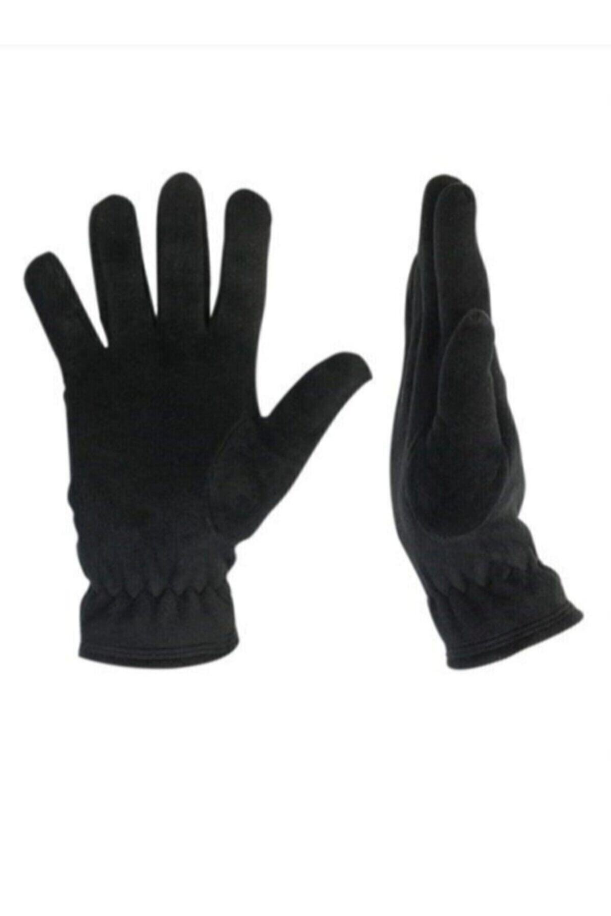MaviMoure Unisex Siyah Termal Kışlık Kaliteli Polar Eldiven