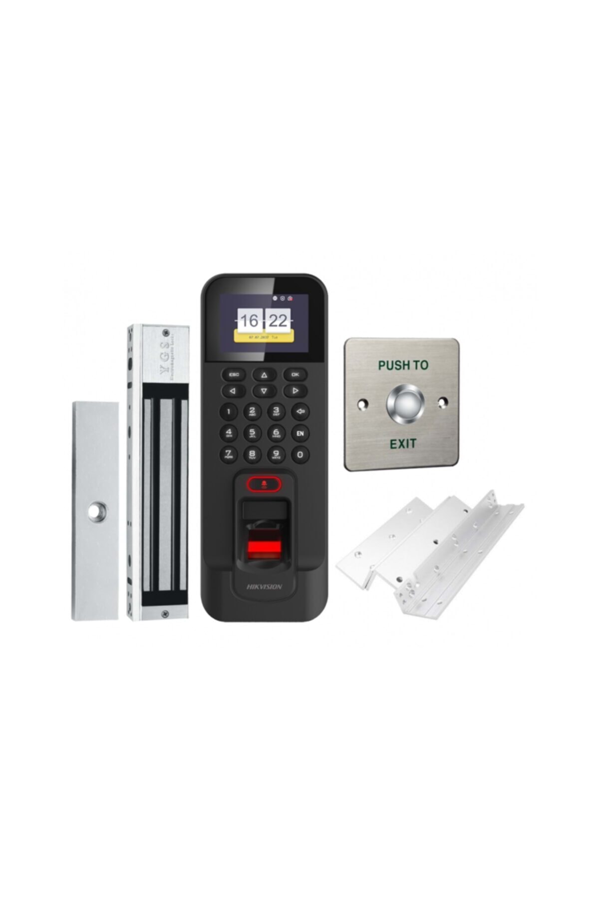 Hikvision Ds-kas261 Parmak Izi Geçiş Kontrol Terminal Kiti (parmak Izi Kilit)