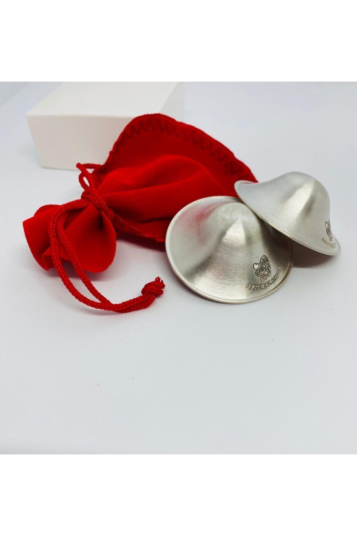Natural Silver Gümüş Göğüs Ucu Koruyucu Kapak 925 Ayar