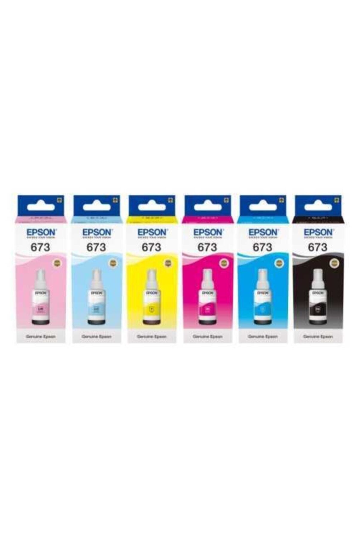 EPSON 673 Serisi Foto Mürekkep 6 Renk Set