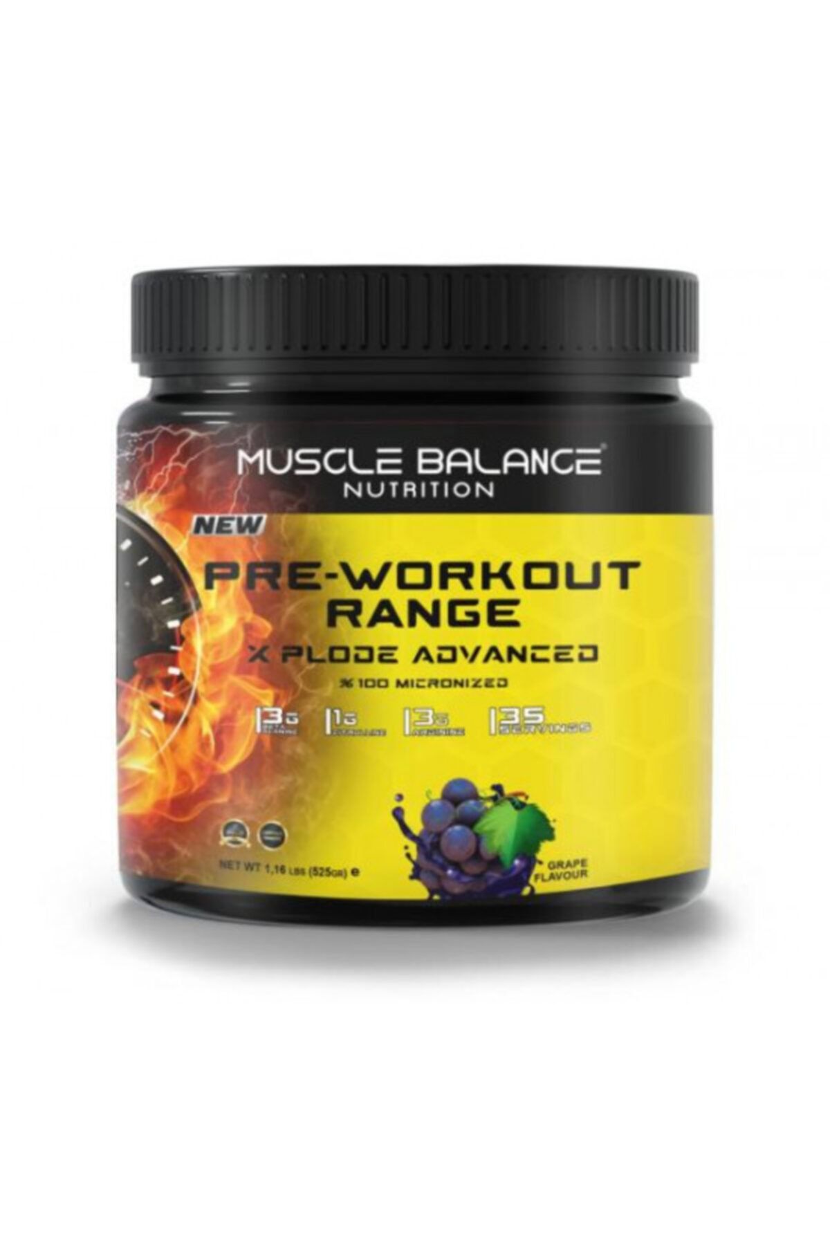 MUSCLE BALANCE Range X-plode Pre-workout 525 gr