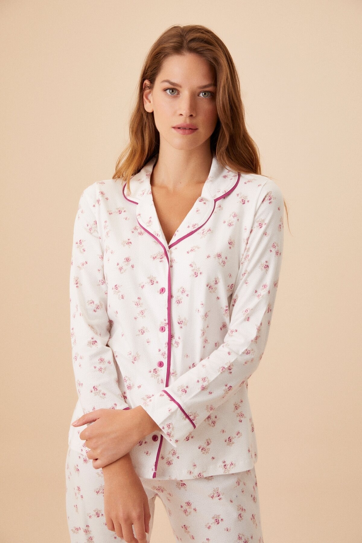 SUWEN Young Mother Maskulen Pijama Takımı
