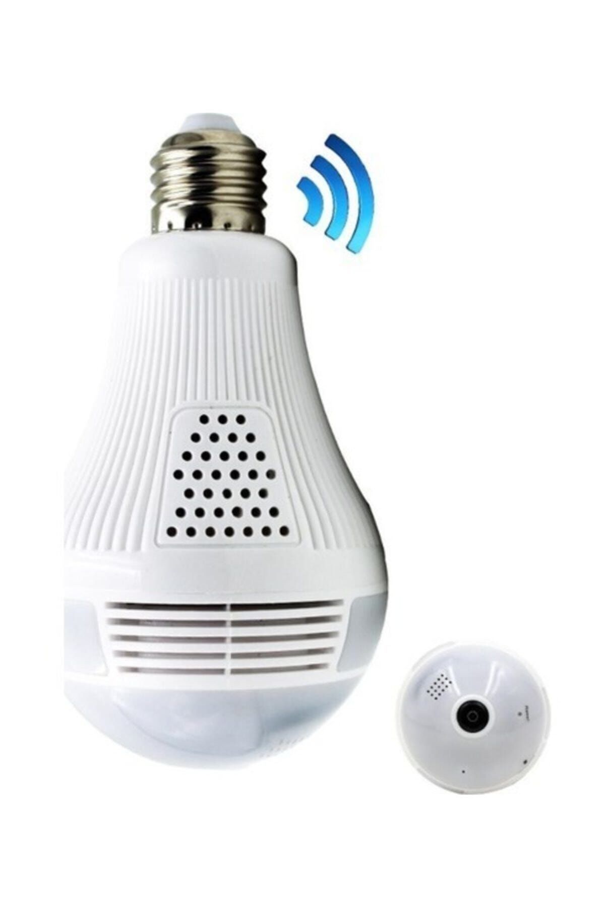 Weehome Smartfox Ip Kamera Balıkgözü Ampul Panoramik  Bebek Izleme Güvenlik Kamerası