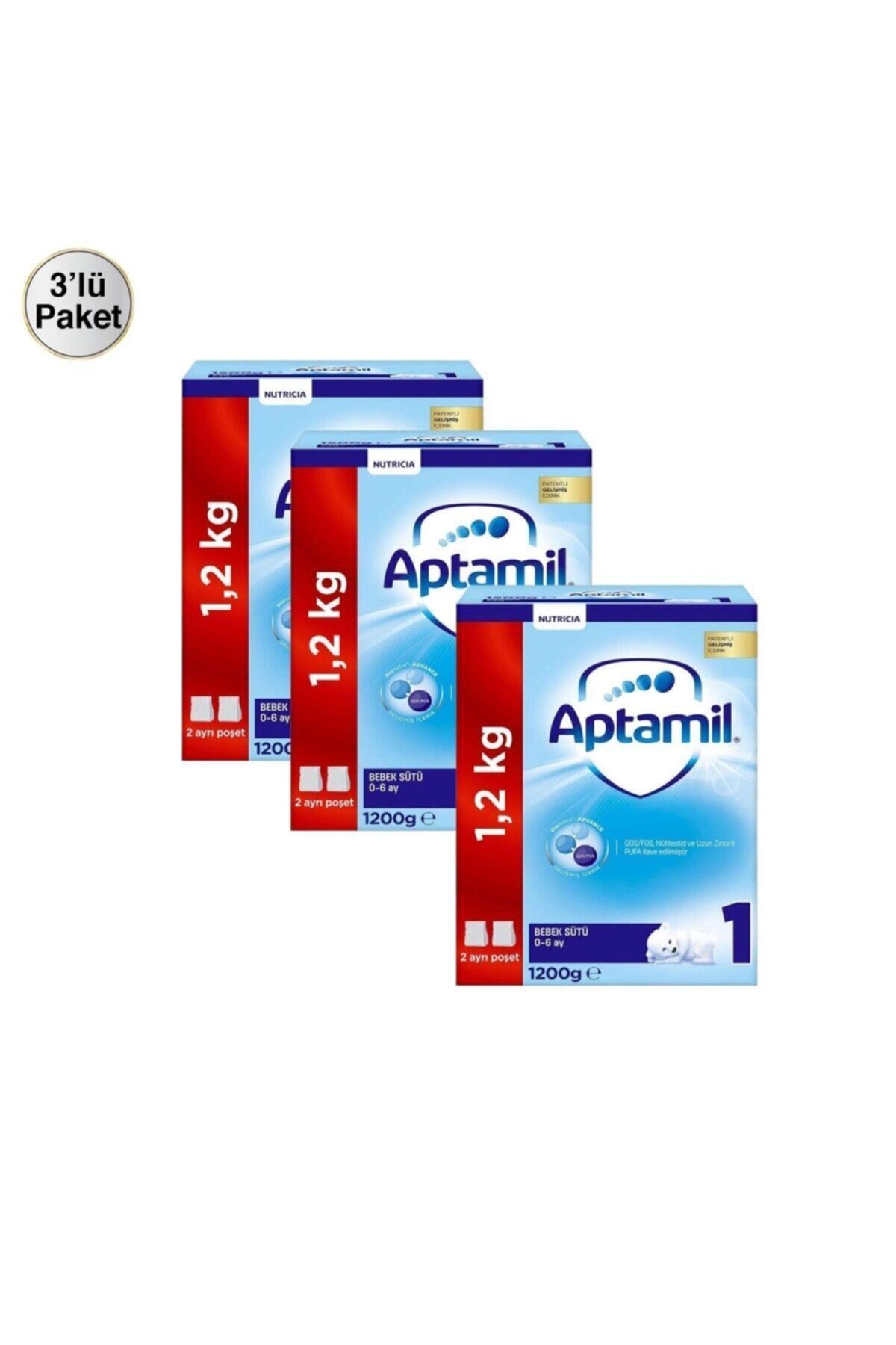 Milupa Aptamil Mılupa Aptamıl 1 Devam Sütü 1200grx3