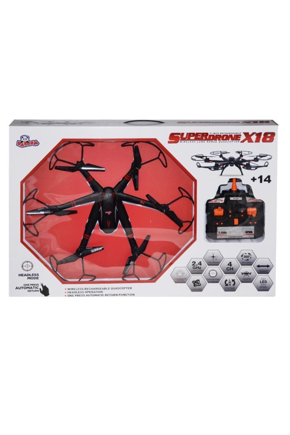 VARDEM OYUNCAK Vardem Super X18 Drone