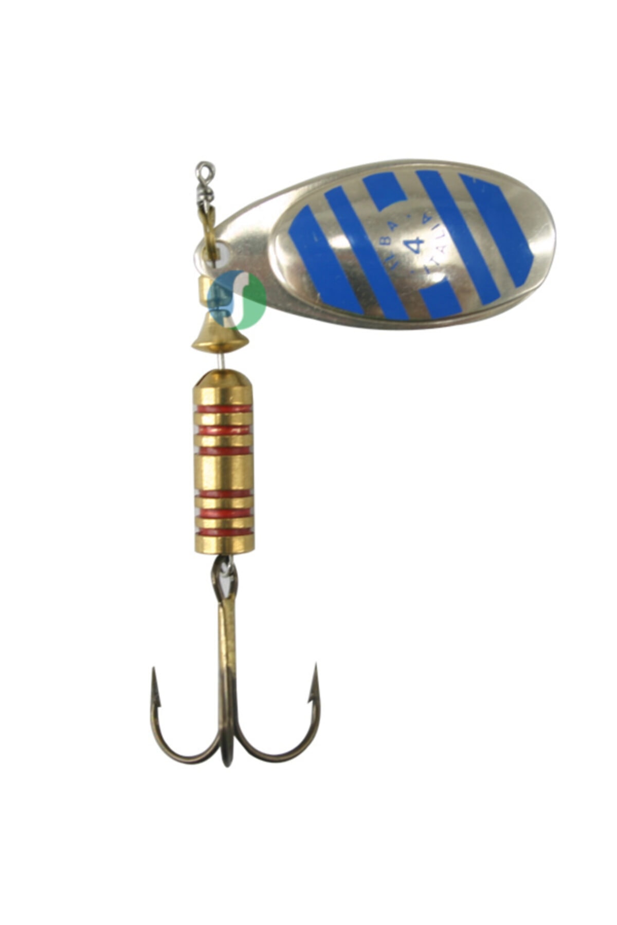 elifeoutdoor 21124 Ilba Tondo Zebra Gümüş/mavi No:4