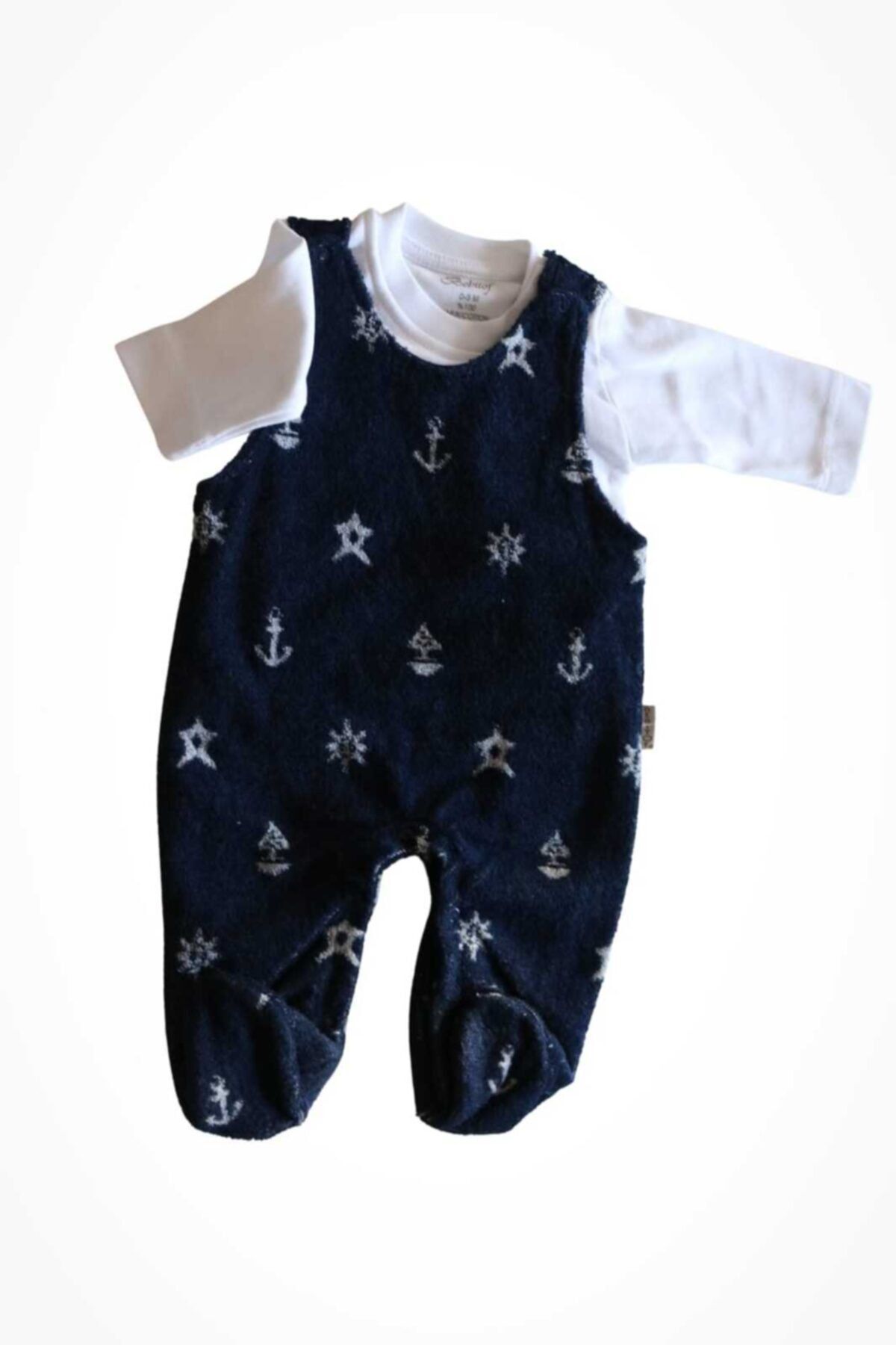yeni Gemicigil Kids Havlu Salopet 700040 - Lacivert