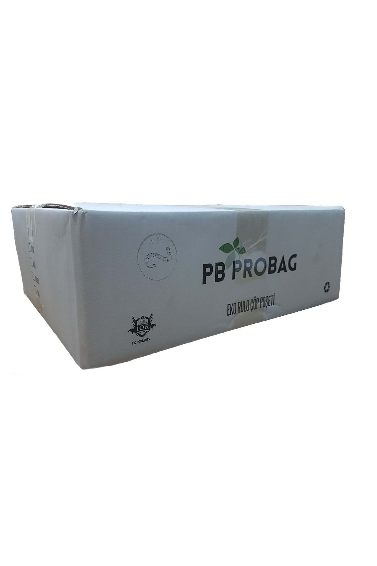 Pb Probag Küçük Boy Çöp Poşeti Beyaz 40 Lı 50 Rulo 40 X 50 Cm 80 Gr