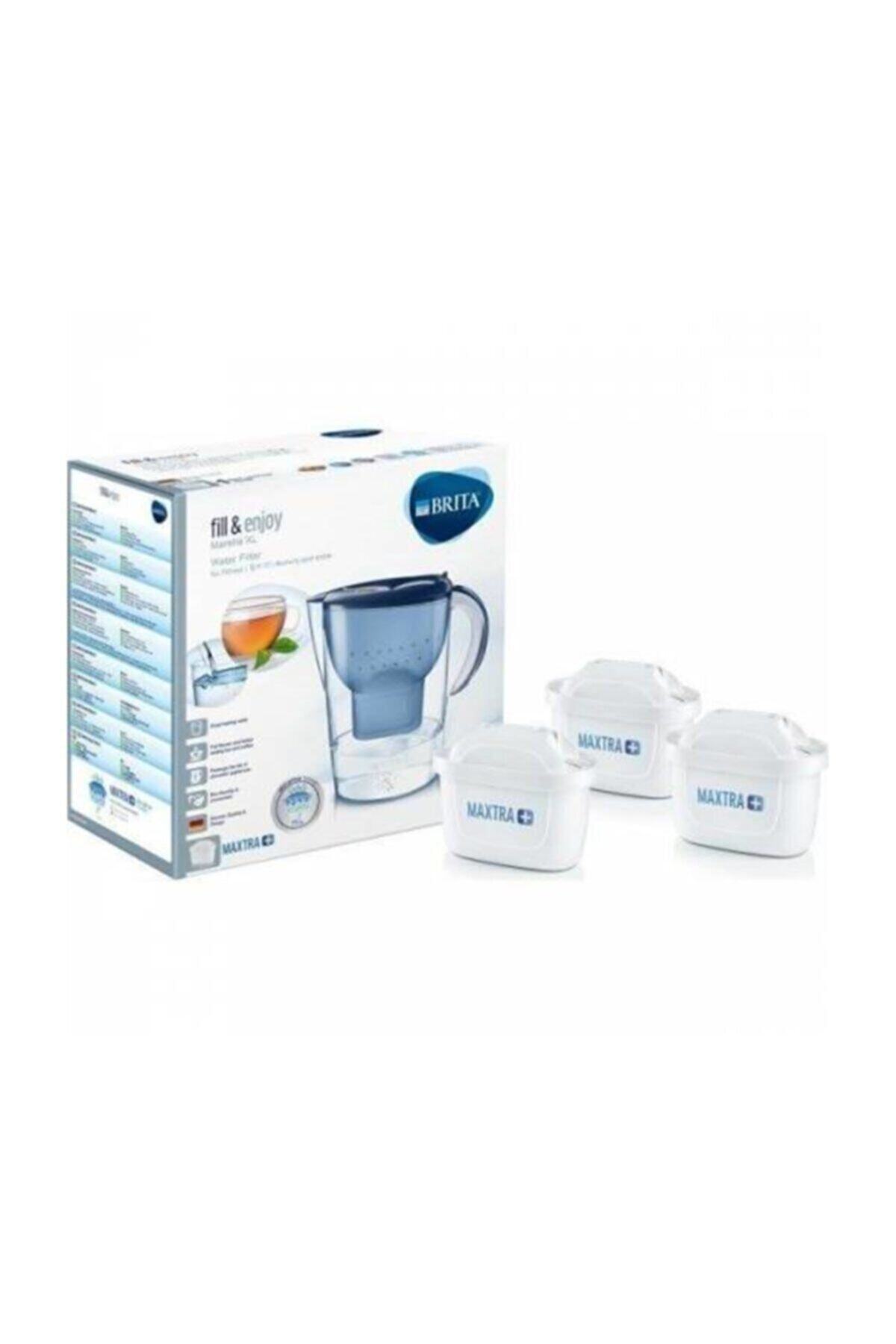 BRITA Marella Xl Mavi Su Arıtmalı Sürahi -toplam 3 Maxtra + Plus Filtreli