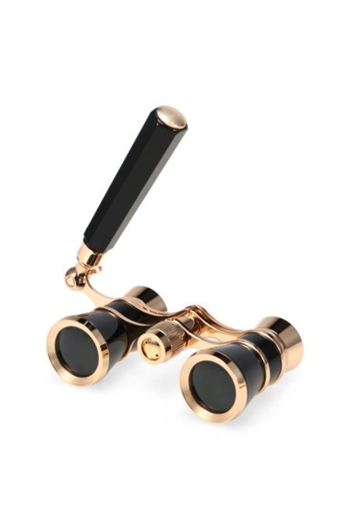 YAPRAKOUTLET Nefis Işlemeli Tiyatro Opera Dürbünü 3x25 Prinç Metal Kaplamalı Retro 5iyah