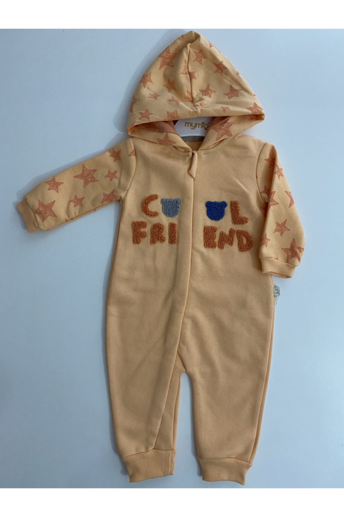 Kidsba Kapüşonlu Içi Polarlı Bebek Tulum