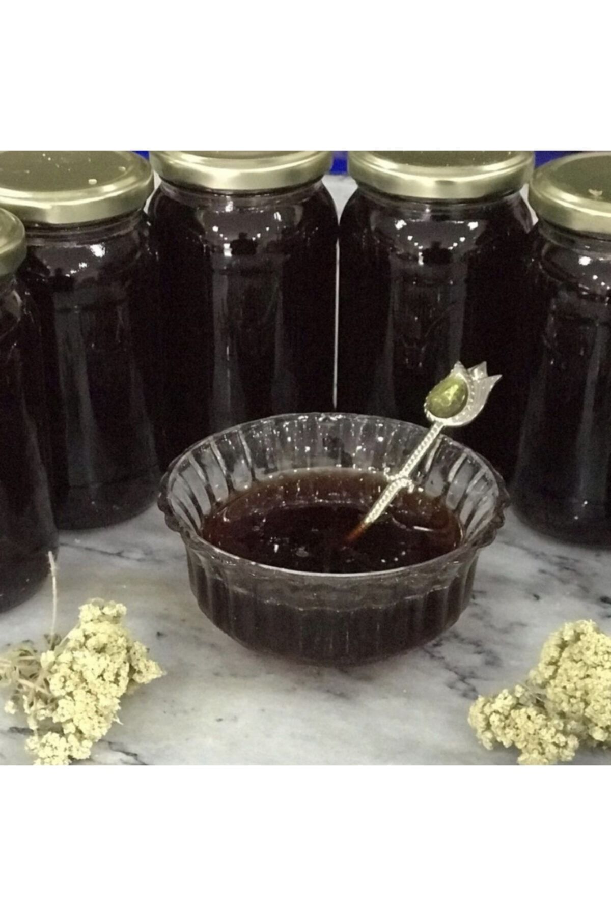 MUĞLA DOĞAL KÖY MAHSÜLLERİ 370cc Kekik Aromalı Çam Kozalağı Reçeli