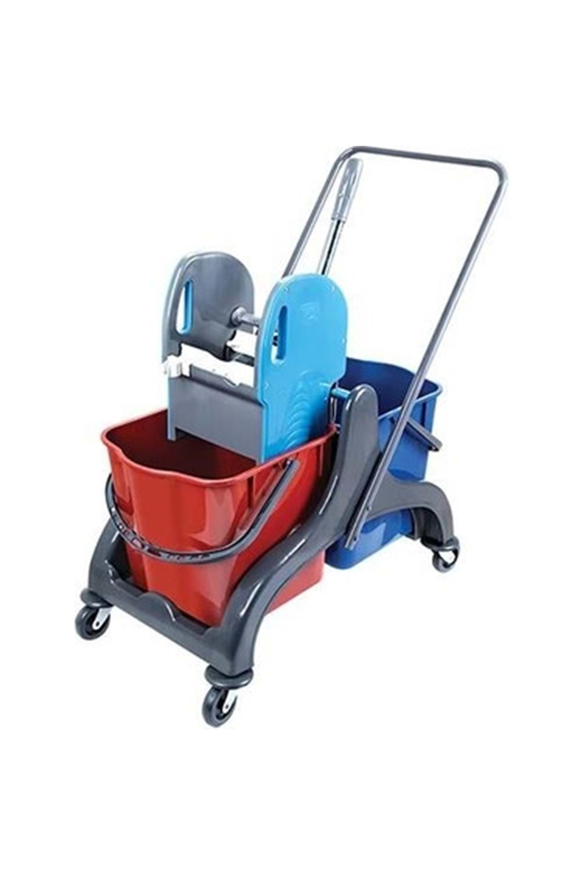 CEYMOP PROFESSIONAL Çift Kovalı Temizlik Seti Plastik Gövde, Plastik Pres