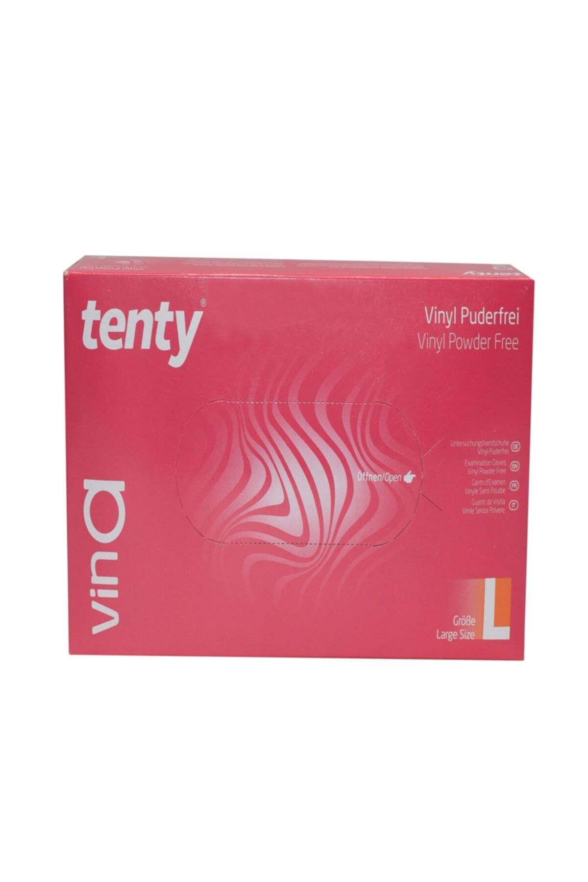 Tenty Vinil Muayene Eldiveni Pudrasız Large 100 Lük
