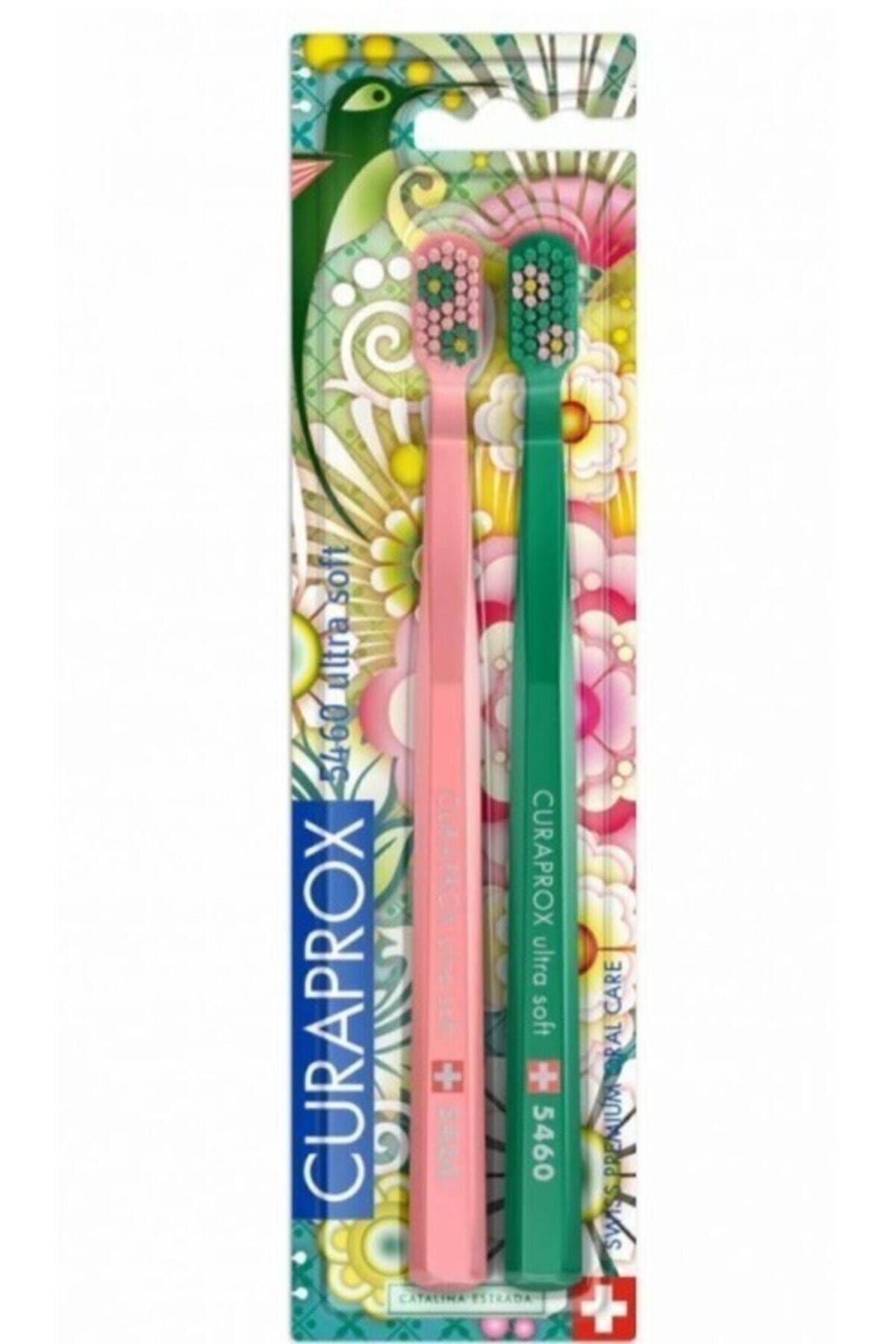Curaprox 5460 Ultra Soft Catalina Estrada Limited Edition 2 Li Diş Fırçası