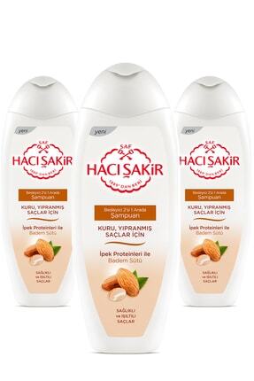 2'si1 Arada Şampuan Badem Sütü 500 Ml 3'lü Paket Image 0
