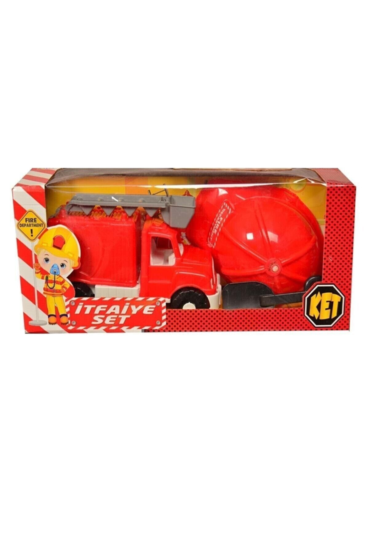 KETSAN Oyuncak Kasklı Itfaiye Seti